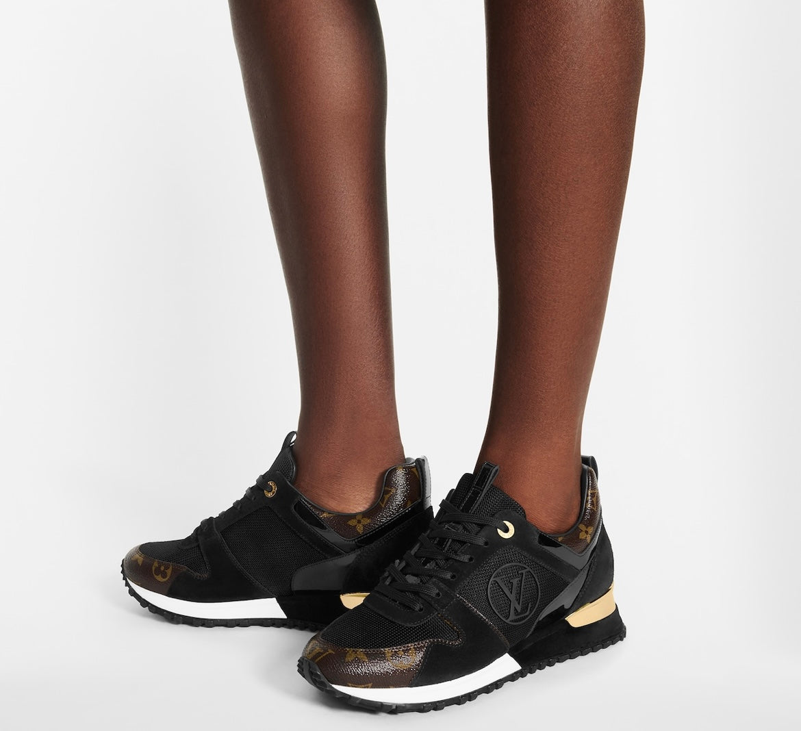 Louis Vuitton, Shoes, Louis Vuitton Black Runway Men Sneakers