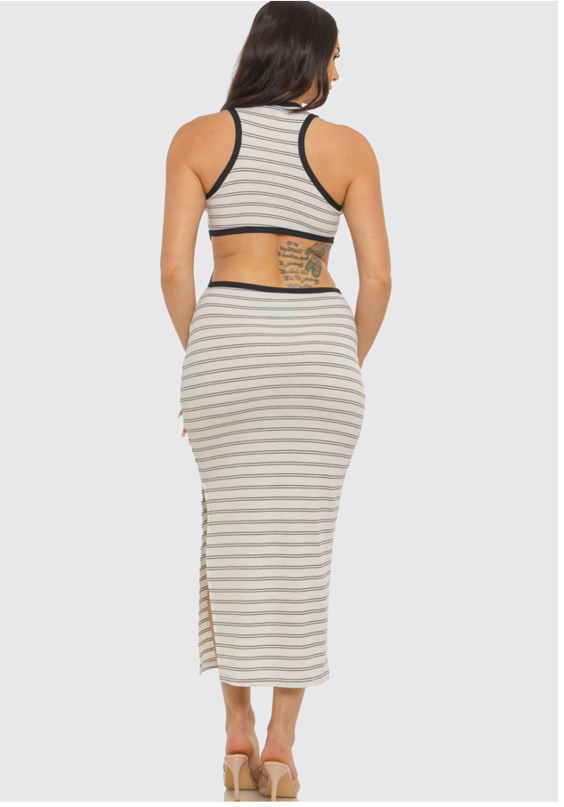 Cut it Out Maxi Dress