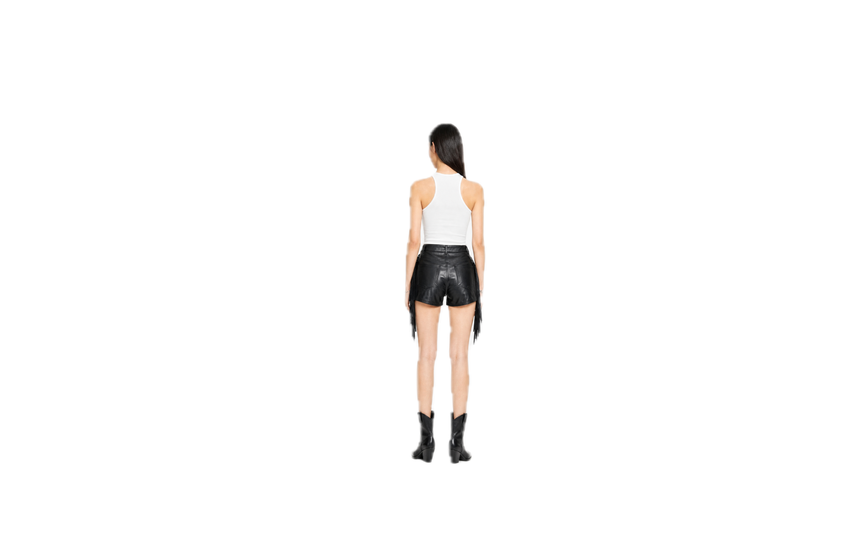 Center Stage Fringe Shorts